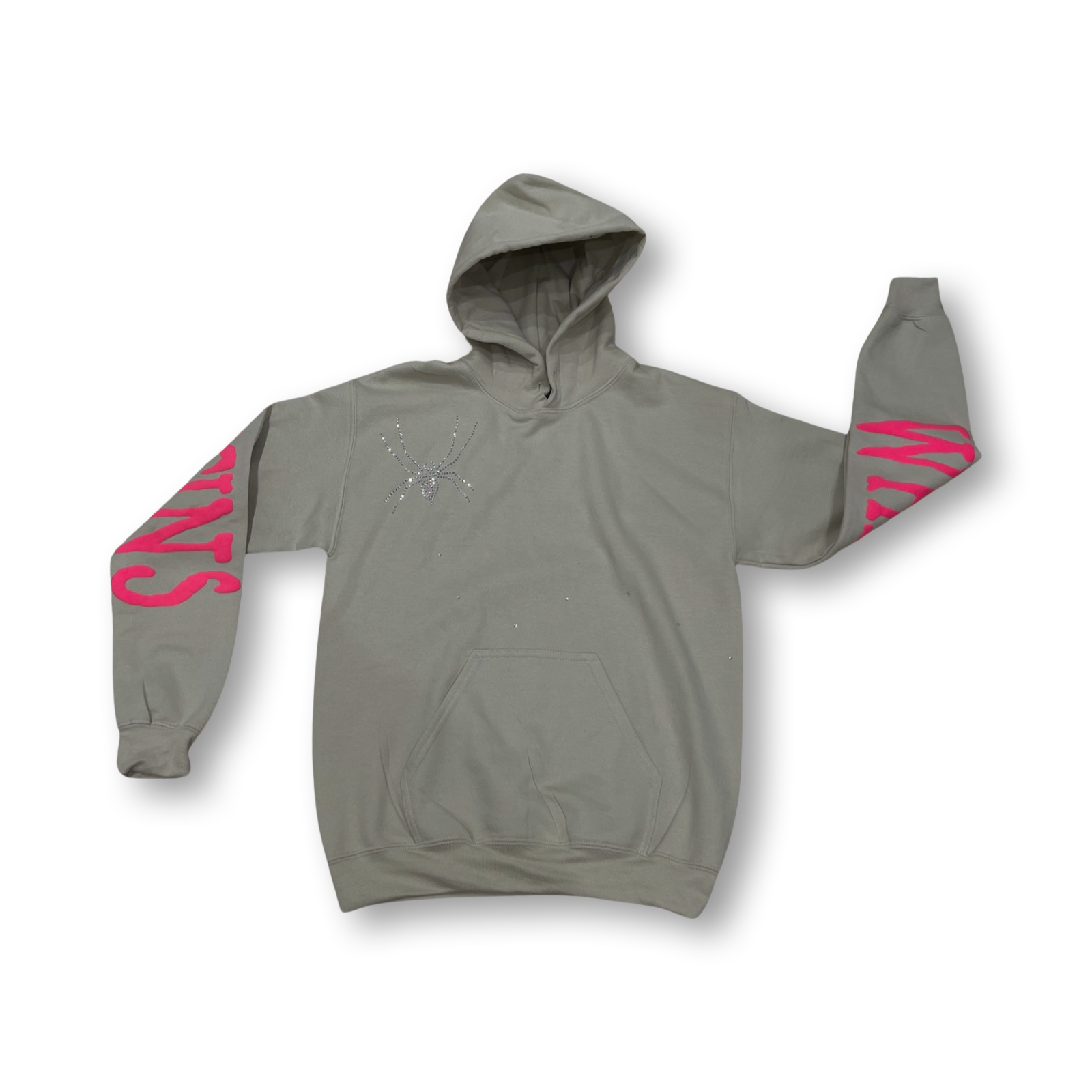 WEB or Die Hoodie V.2 'Beige & Pink'