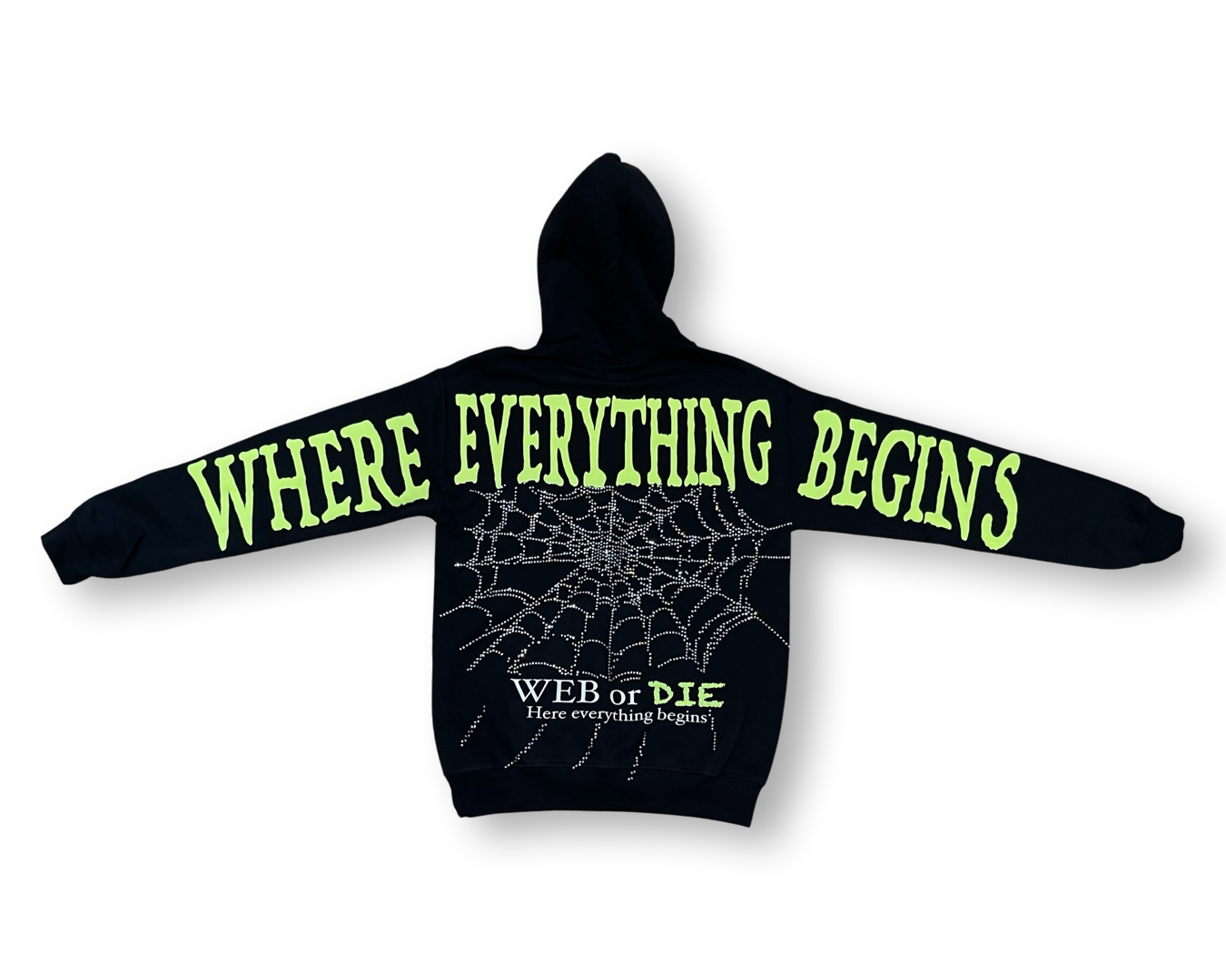WEB or Die Hoodie V.2 'Slime'