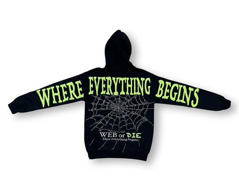WEB or Die Hoodie V.2 'Slime'