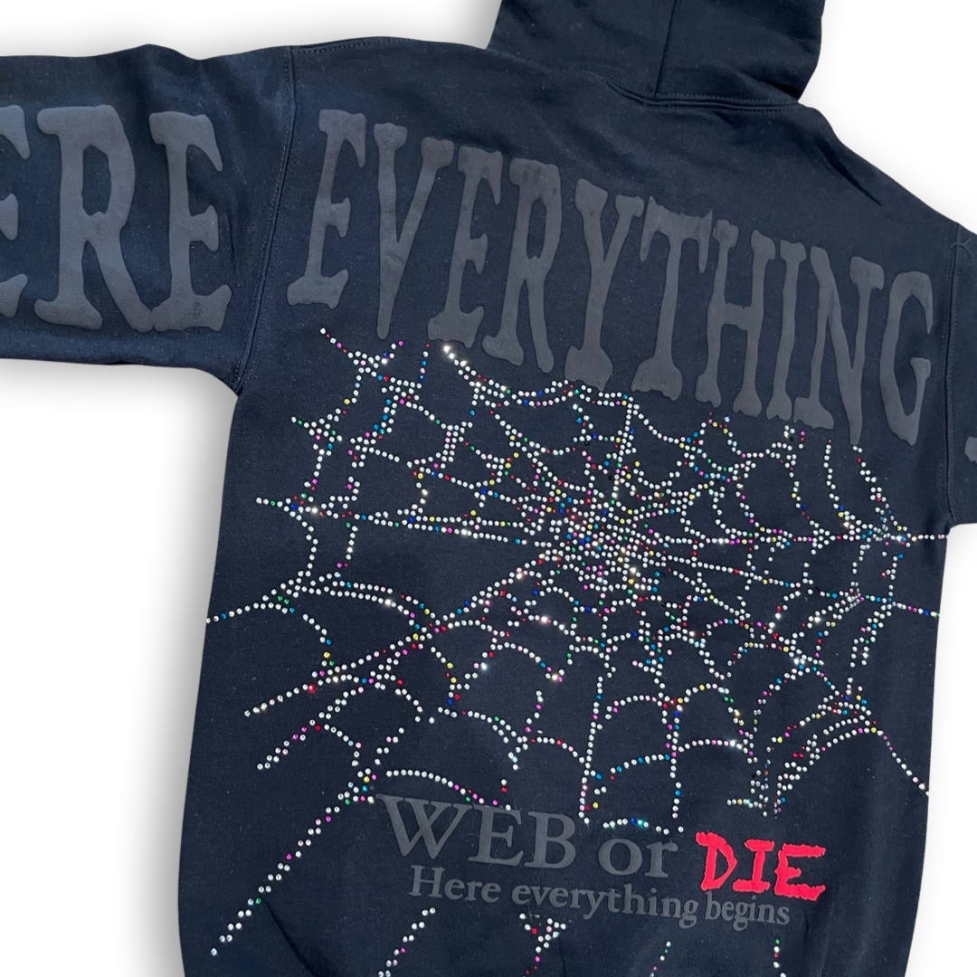 WEB or Die Hoodie V.2 'Black'