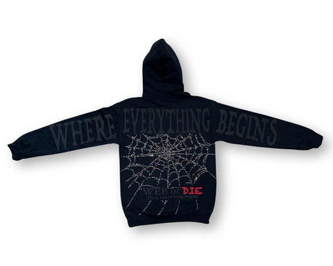WEB or Die Hoodie V.2 'Black'