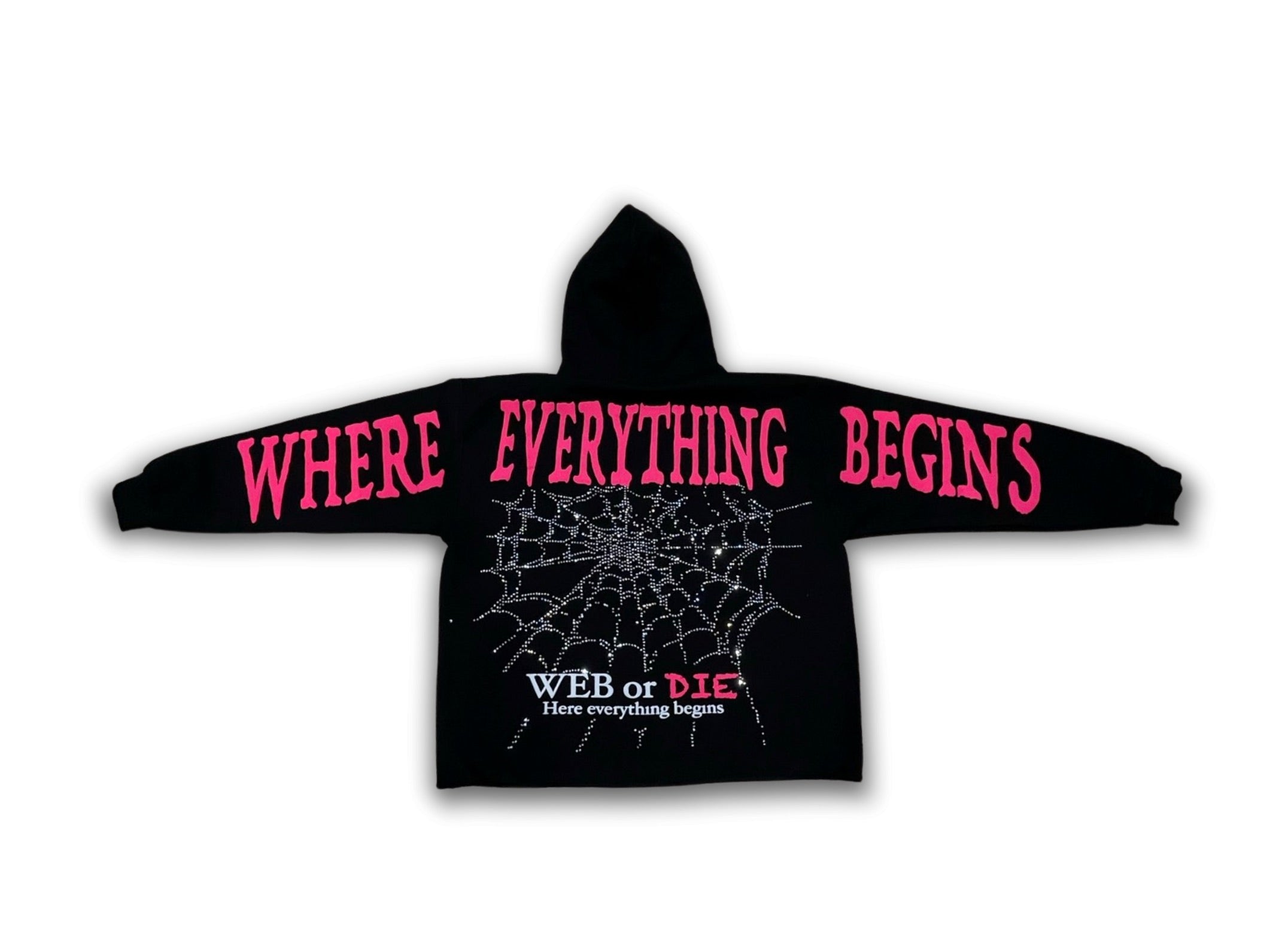 WEB or Die Hoodie V.2 'Pink'